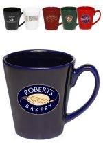 12 oz. Glossy Ceramic Latte Coffee Mugs