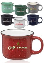 7.5 oz. Bijou Ceramic Campfire Coffee Mugs
