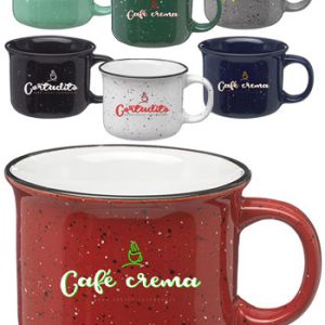 7.5 oz. Bijou Ceramic Campfire Coffee Mugs