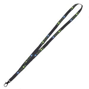 0.50" Micro Weave Smooth Dye-Sublimation Lanyards