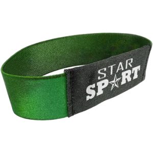 0.75" Sublimated Elastic Event Wristband