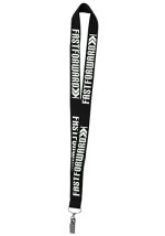 1 Inch Polyester Silkscreen Lanyard