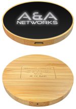 10W Wireless Bamboo Charging Pad