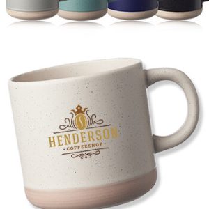 11 oz. Cosmic Speckled Clay Coffee Mugs