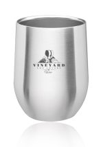 11 oz. Stainless Steel Stemless Wine Glasses