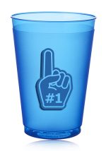 12 oz. Flex Frosted Plastic Stadium Cups