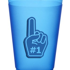 12 oz. Flex Frosted Plastic Stadium Cups