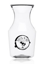 Reserv 12 oz. Plastic Disposable Wine Carafe