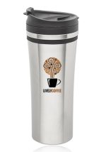 15 oz.  Mia Insulated Stainless Steel Travel Mugs