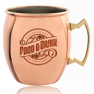 16 oz. Copper Coated Moscow Mule Mugs