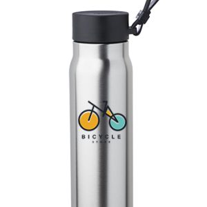 17 oz. Vacuum Insulated Water Bottles with Carrying Strap