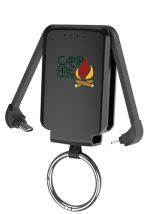 2000mAh Keychain Power Bank with Flashlight