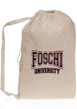 Collegiate Natural Cotton Laundry Bags