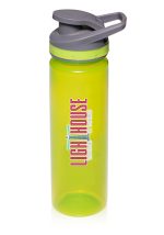 22 oz. Plastic Sports Water Bottles with Flip Lid