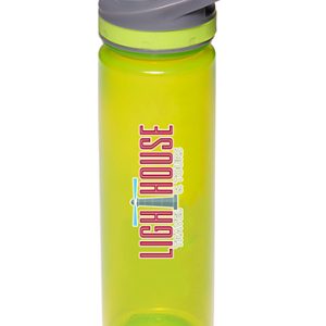 22 oz. Plastic Sports Water Bottles with Flip Lid