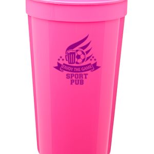 22 oz. Plastic Stadium Cups