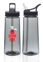 22 oz. Sports Water Bottles with Straw