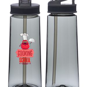 22 oz. Sports Water Bottles with Straw