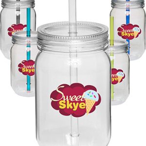 24 oz. Single Wall Mason Jars