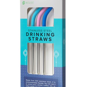 4-Piece Straw Pack with Brush