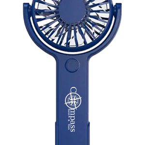 5-Speed with Base Small Desk and Handheld Fan