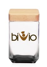 54 oz. Glass Candy Jars with Wooden Lid