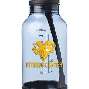 64 oz. Plastic Sports Bottles with Capacity Markings