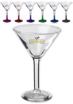 8.5 oz. Libbey Salud Grande Wedding Martini Glasses