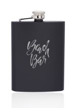 8 oz. Verano Stainless Steel Hip Flasks