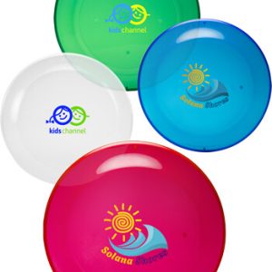 9.25 in. Translucent Color Flying Discs