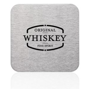 Carson Stainless Steel Square Drink Coasters