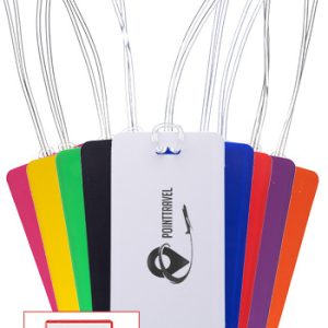 Bali Plastic Slip In Pocket Luggage Tags