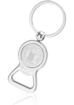 Chrome Bottle Opener Keychains