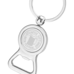 Chrome Bottle Opener Keychains