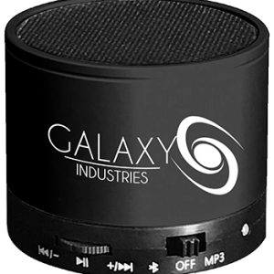 Circular Pocket Bluetooth Steel Speaker