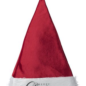 Classic Red Velvet Santa Hat