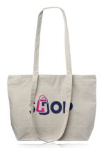 Cotton Canvas Totes with Zipper Closure