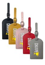 Faux Leather Luggage Tag for Suitcase