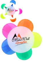 Flower Multi-Color Highlighters