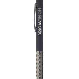 Geometric Aluminum Ball Point Pens with Stylus