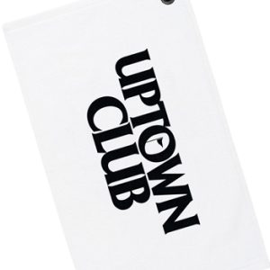 18" x 11" Junior White Golf Towels