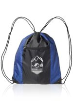 Zipper Pocket Drawstring Bags