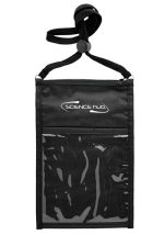 Large Double Pouch Neck Wallet