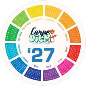 Month Block Calendar Mouse Pads