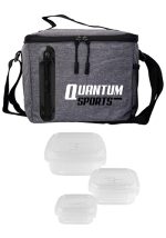 Portion Control Oval Cooler Lunch Set