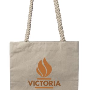 Pristine Cove Canvas Tote with Rope Handles