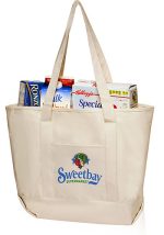 Front Pocket Canvas Tote Bags