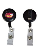 Retractable Badge Reel Holder with Belt Clip