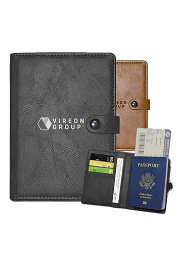 RFID Passport Wallet with Card Holder