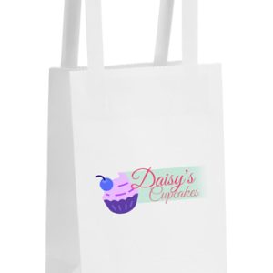 Small White FSC Paper Bag